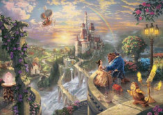 Puzzle Schmidt 1000 Thomas Kinkade : Disney Beauty and the beast foto
