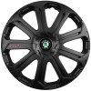 Set 4 Capace Roti Evo Negru R14, Pentru Skoda, Autohelix MSA