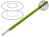 Cablu HookUp Wire 18AWG PVC Galben-Verde 30,5m
