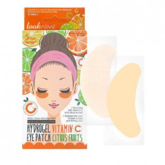 Plasturi de hidrogel revigoranti si iluminatori cu vitamina C, 5 perechi, Look At Me