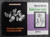 2 vol. Marcel Moreau (Celebrarea femeii, Discurs contra piedicilor si alte eseuri)