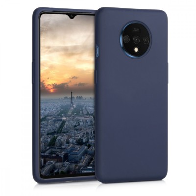 Husa pentru OnePlus 7T, Silicon, Albastru, 50403.116 foto
