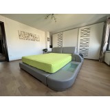 Protecție saltea frotir SleepProtect by Coneltex, dimensiuni 180-200x200 cm, dreptunghiulară, culoare verde deschis