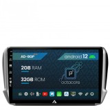 Cumpara ieftin Navigatie Peugeot 208 2008 (2012+), Android 12, P-Octacore 2GB RAM + 32GB ROM, 10.1 Inch - AD-BGP10002+AD-BGRKIT258