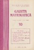 Gazeta Matematica, Nr. 10 / 1976