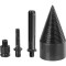 Con despicator lemn pentru bormasina, Strend Pro, cu 3 adaptoare, SDS MAX, HEX 1/2, 60 mm
