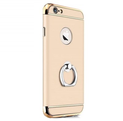 Husa Apple iPhone 7 Plus, Elegance Luxury 3in1 Ring Gold foto
