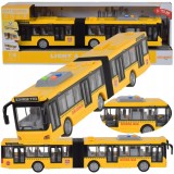 AUTOBUZ URBAN ARTICULAT DE DIMENSIUNI MARI CITYBUS LUMINĂ SUNET UȘI CARE SE DESCHID