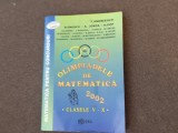 T. ANDREESCU - OLIMPIADELE DE MATEMATICA * 2002 ( CLASELE V-X ) , 2002