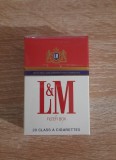 Pachet plin cu tigari LM anii &#039;80 Made in Hungary