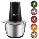 Tocator electric pentru legume Ruhhy 500W cu bol din inox