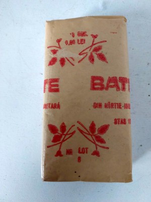 ** Batiste din hartie Igienico-sanitara 1983, Jud. Alba, I.H.Petresti foto