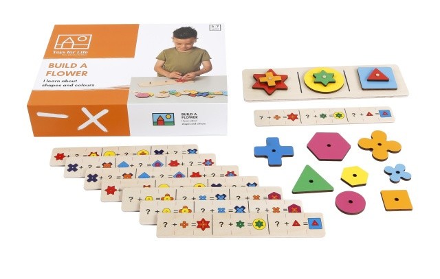 Joc Educativ Construieste o floare