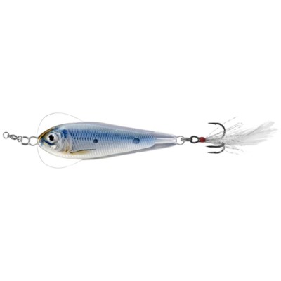 Lingurita Oscilanta LIVE TARGET Flutter Shad Sinking, Silver / Blue, 7cm, 28g foto