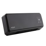 Aeroterma de perete Bohm, 2 trepte putere 1000/2000 W, Timer 1-12 H , suprafata de incalzire 20-25 mp, Negru