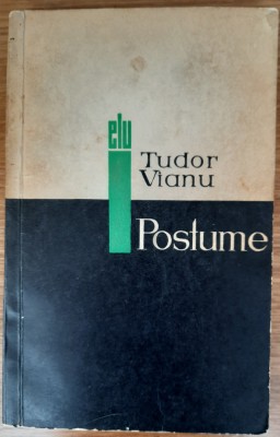 Postume, Tudor Vianu foto