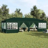 vidaXL Cort de petrecere cu 12 pereți verzi 8x4 m PE