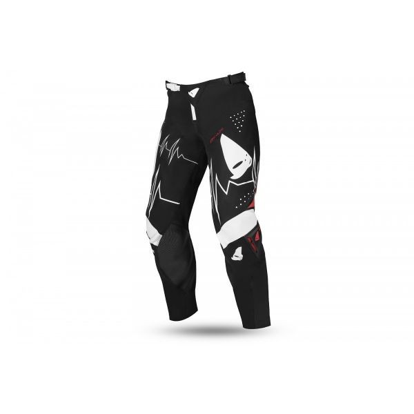 MBS Pantaloni UFO Slim Adrenaline, negru/alb/rosu, 52, Cod Produs: PI04486K52