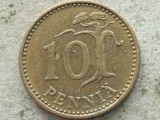 FINLANDA-10 PENNIA 1964