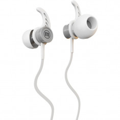 Casti cu fir in-ear Magneto Maxell, jack 3.5 mm, alb foto