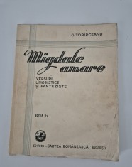 Carte veche George Toparceanu Migdale amare