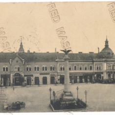 4030 - DEJ, Cluj, Market, Romania - old postcard - used - 1908