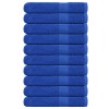 VidaXL Prosoape pentru saună 10 buc Albastru 360 g/m&sup2; 100% bumbac 136721