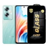 Folie de Protectie pentru Oppo A2, TEO, Sticla Securizata ESD, Margini Negre, Rezistenta la Zgirieturi, Antistatica, 0.35 mm, Transparenta