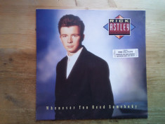 Rick Astley - Whenever You Need Somebody (1987, RCA) Disc vinil LP original foto