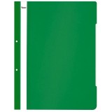 Dosar plastic A4 cu sina si perforatii Noki verde