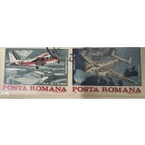 (F) Timbre Serii Romania Tehnica Avioane