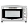 Cuptor electric Zass ZEO 38 CR, 38L, 1600W, Convectie, Rotisor, Grill, Timer, 100-250&deg;C, Inox