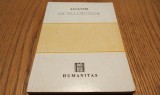 AUGUSTIN - De Dialectica - Editie Bilingva - Editura Humanitas, 2003, 240 p.