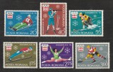 Romania 1976 - #901 J. O. de Iarna Insbruck 6v MNH, Nestampilat