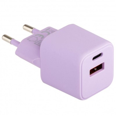 Incarcator Retea Colorum CLS30-AC-09, 30W, 3A, 1 x USB-A - 1 x USB-C, Mov foto