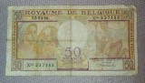 Bancnota Belgia - 50 Francs 03-04-1956