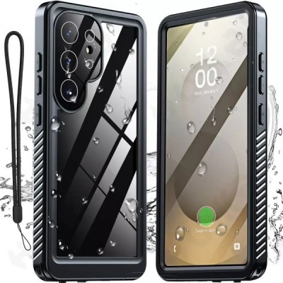 Husa Waterproof pentru Samsung Galaxy S25 Ultra S938, ShellBox, Neagra foto