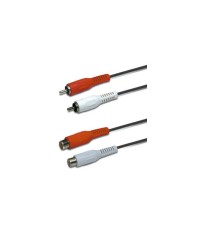 Cablu prelungitor 2x RCA 2.5m mama-tata Header EDC foto