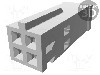 Conector 4 pini, seria Locking Clip, pas pini 2.54mm, TE Connectivity - 965082-1