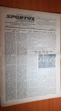 Sportul popular 12 mai 1953-lupte,handbal,cursa dinamo la atletism,polo,schi