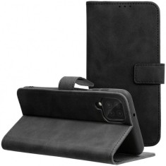 Husa pentru Samsung Galaxy A12 Nacho A127 / M12 M127 / A12 A125, Forcell, Tender Book, Neagra foto