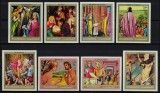 FUJEIRA 1970 - Povesti din Biblie /serie completa MNH (Michel 12&euro;)