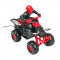 Vehicul cu telecomanda Racing Hero, 4 x AA, plastic, 120 cm, Rosu/Negru