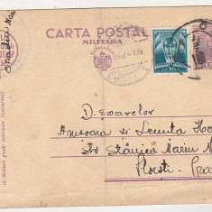 bnk cp Carte postala militara - circulata 1935 - marca fixa