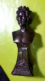 D919-Statuieta bust BEETHOVEN Art-Nouveau-Jugendstil prb. cca 1900 cupru bronz..