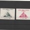 ROMANIA 1945 LP 183 LP 184 AGIR COLITA DANTELATA SI COLITA NEDANTELATA MNH NESTAMPILATE