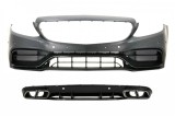 Bara fata si difuzor spate Mercedes C-Class C205 A205 C63 Design 2014-2019