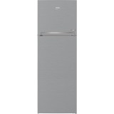 Frigider cu doua usi Beko RDNE350K40XBN, No Frost, 313 l, Vacation Mode, NeoFrost Dual Cooling, Metal Look, Clasa E