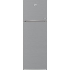 Frigider cu doua usi Beko RDNE350K40XBN, No Frost, 313 l, Vacation Mode, NeoFrost Dual Cooling, Metal Look, Clasa E