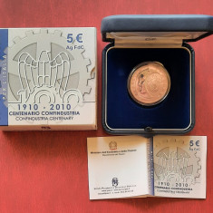 Moneda comemorativa - 5 Euro "Confindustria", Italia 2010 - G 3964